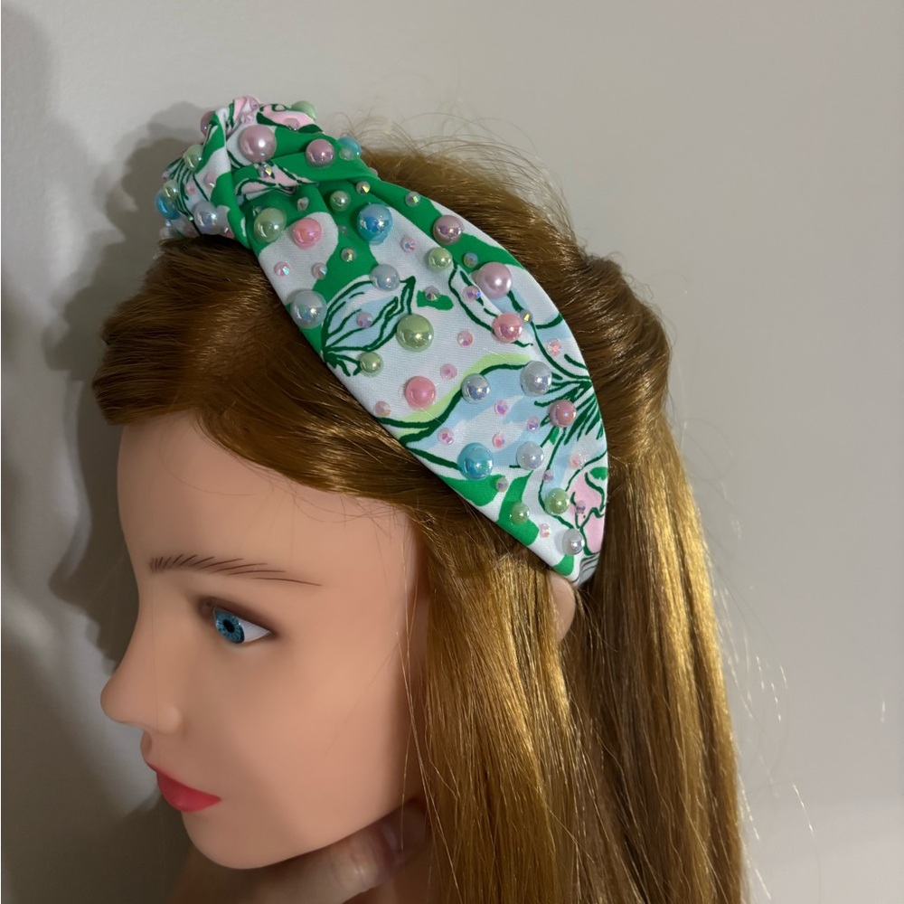 Bling top knot